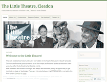 Tablet Screenshot of littletheatrecleadon.com